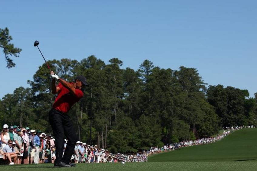 Tiger Woods drew huge crowds to his final round at Augusta National on Sunday.