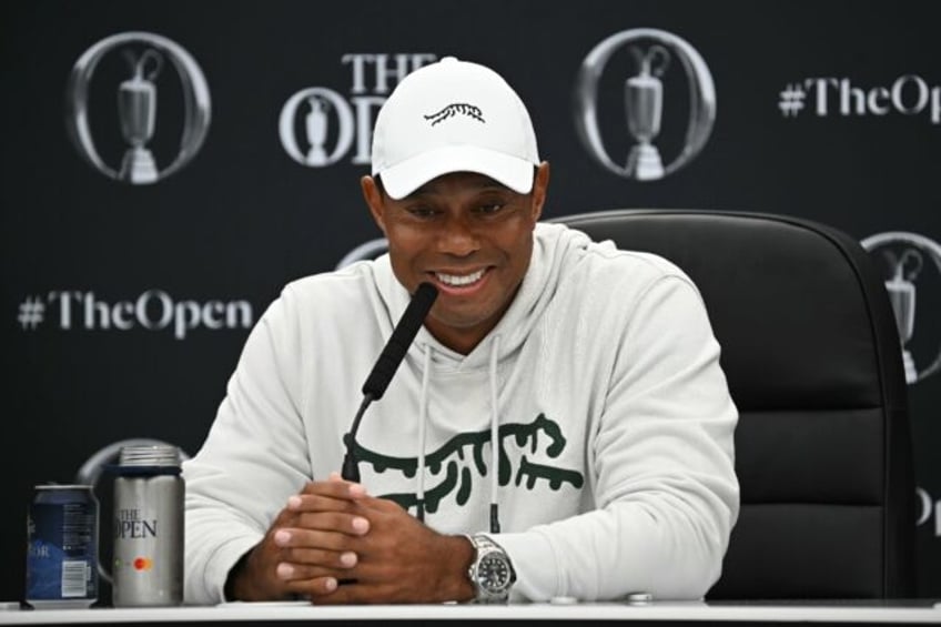 Tiger Woods said he will play 'as long as I can play'