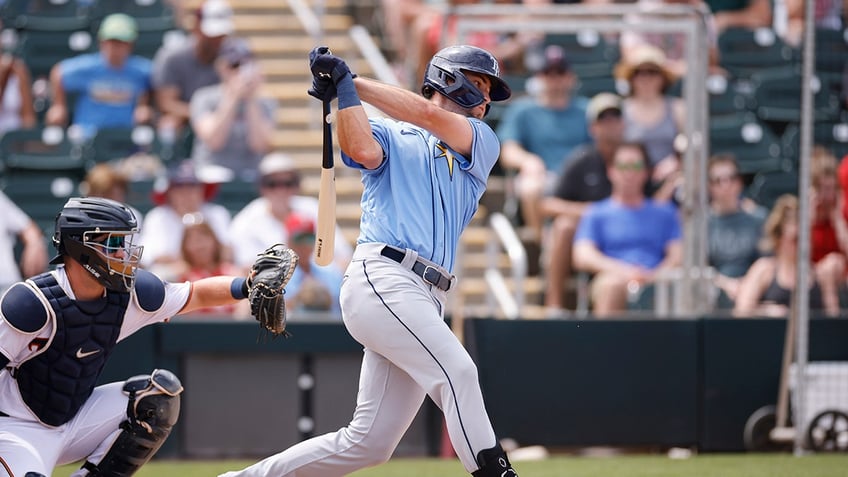 Kameron Misner swings