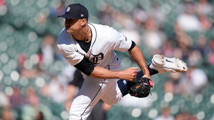 Jack Flaherty in the first game of a doubleheader