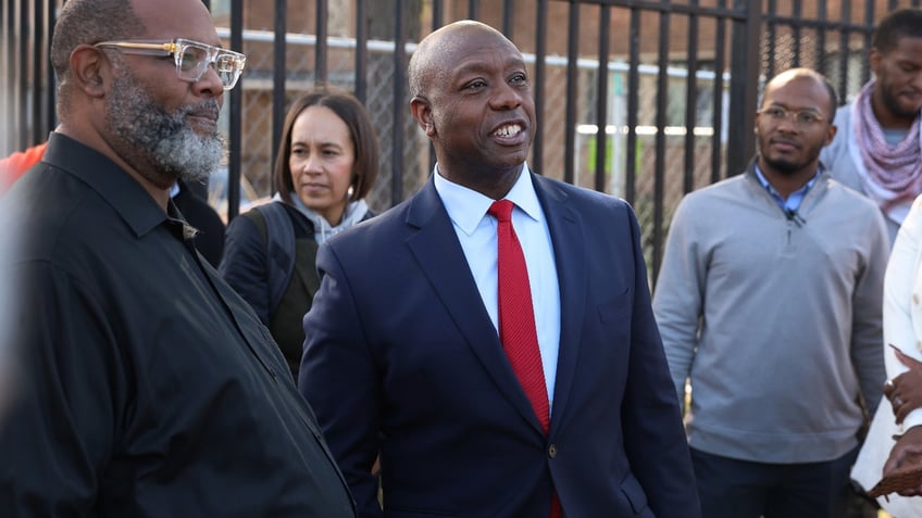 tim scott blasts lefts radical weaponization of race in inner cities and desire for fatherless america