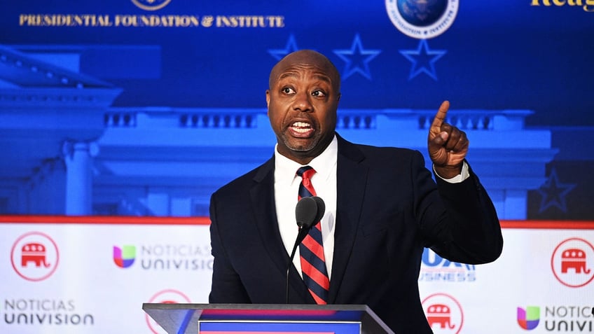 tim scott blasts lefts radical weaponization of race in inner cities and desire for fatherless america