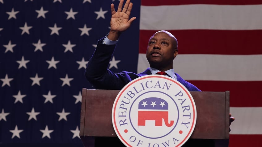 tim scott is the leading black republican in the gop primary heres how he talks about race