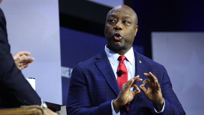 tim scott responds to trumps criticism of israel pm netanyahu terrible and not helpful