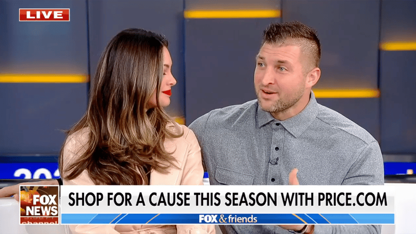 tim tebow and demi leigh tebow share thanksgiving message of gratitude plus new charity partnership