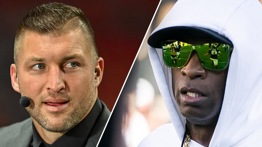 tim tebow lauds deion sanders character loves excitement hes building in boulder