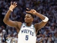 Timberwolves crush Nuggets to stay alive in NBA playoffs