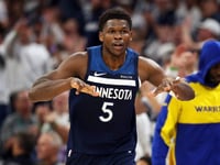 Timberwolves overpower Warriors to level series