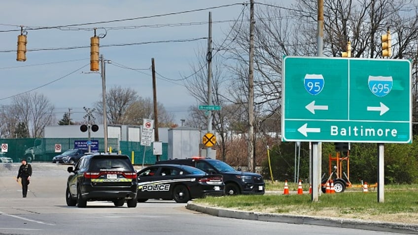 Baltimore interstate sign