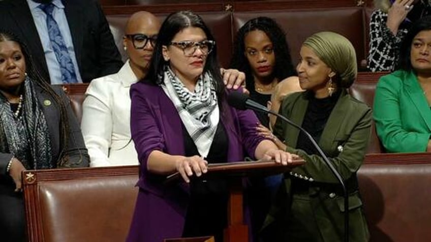 tlaib censured by house for saying biden supports genocide in gaza