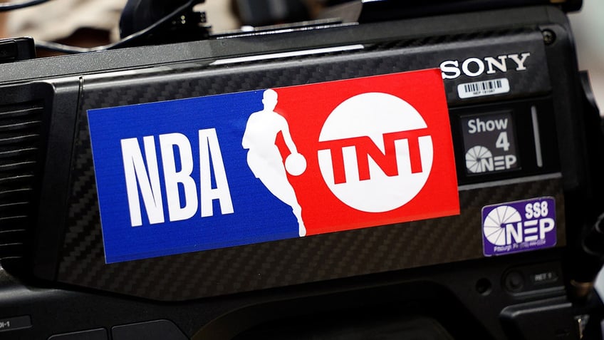 NBA on TNT logo on camera