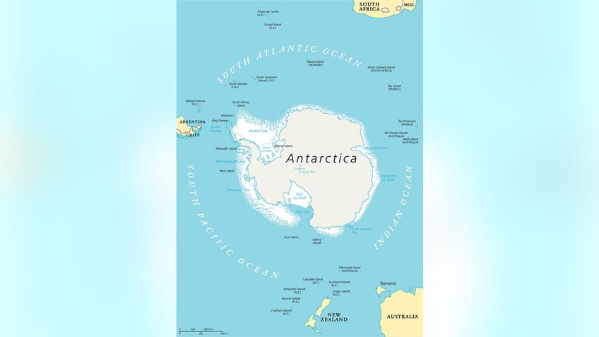 antarctica map