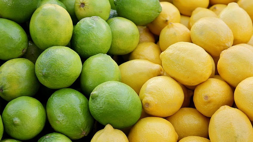 Limes and lemons