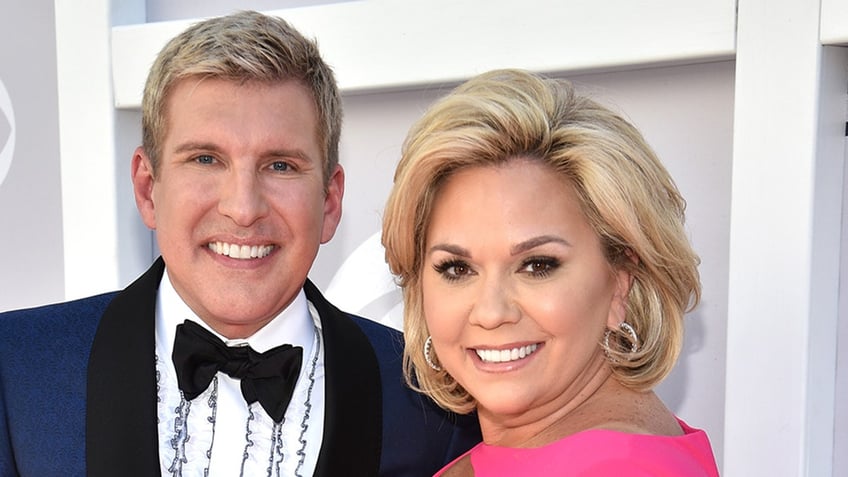 Todd and Julie Chrisley smiling