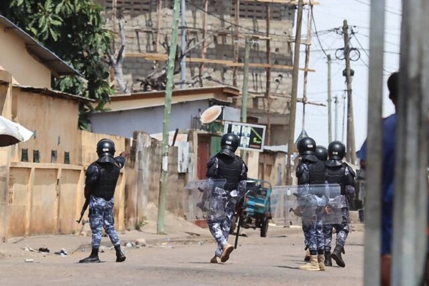 Togolese security forces fired tear gas to disperse the protesters