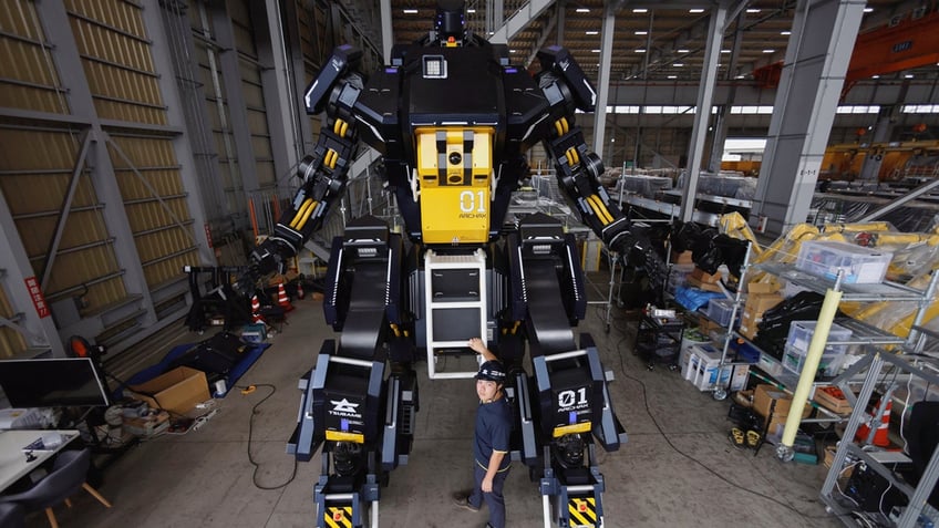 tokyo startup unveils 148 foot gundam style robot for 3 million