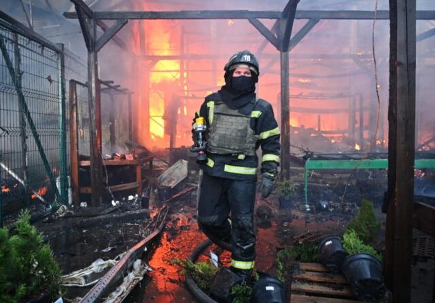 Officials said it took firefighters more than 16 hours to extinguish the fire at the hyper