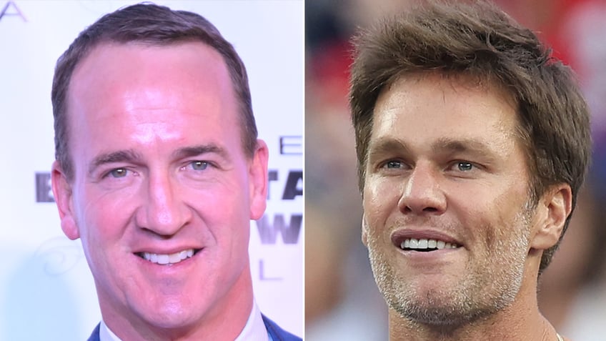 tom brady pokes fun at peyton mannings bad flight story as rivalry continues