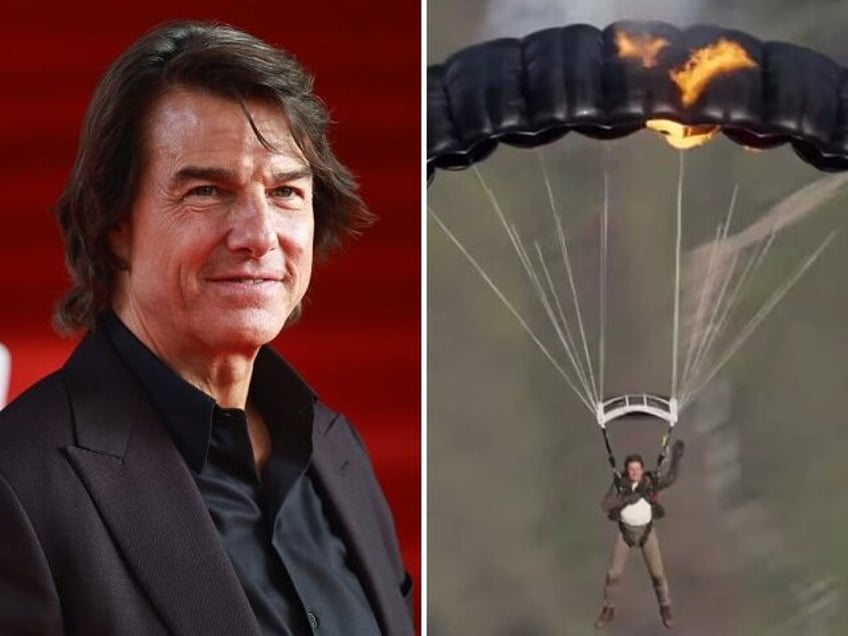 Tom Cruise arrives at the Mexico's premiere of 'Mission: Impossible - The Final Reckoning,