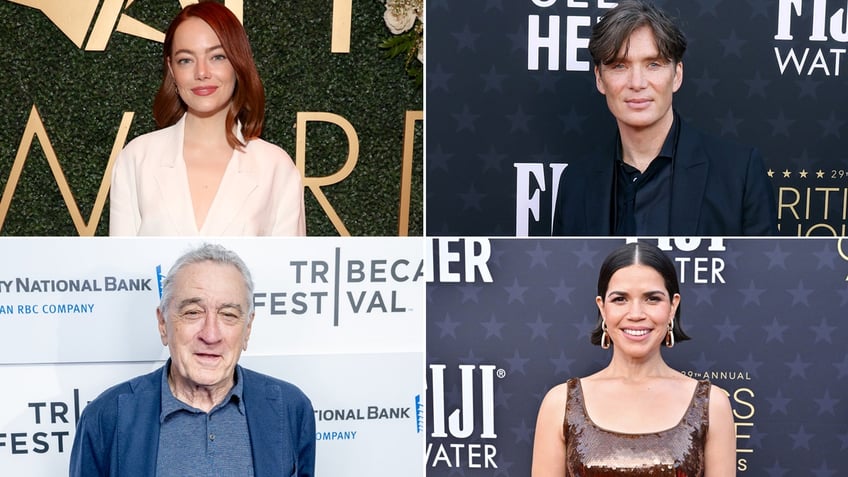 Emma Stone, Robert De Niro, America Ferrera, Cillian Murphy split