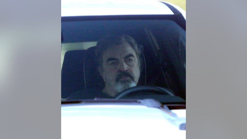 tom selleck in drive-thru at mcdonald's