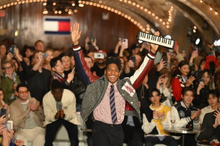 Organizers promised 'A New York Moment', which pulled into the station when Jon Batiste of