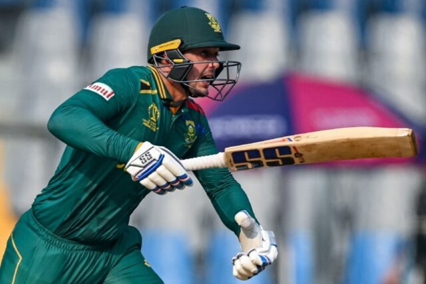 ton up de kock leads south africas world cup rout of bangladesh