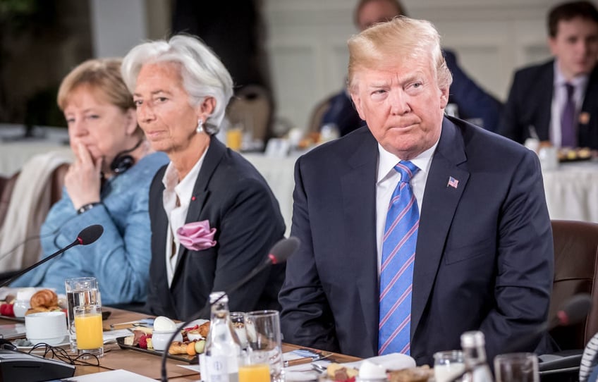 top banker christine lagarde warns trump clearly a threat to europe