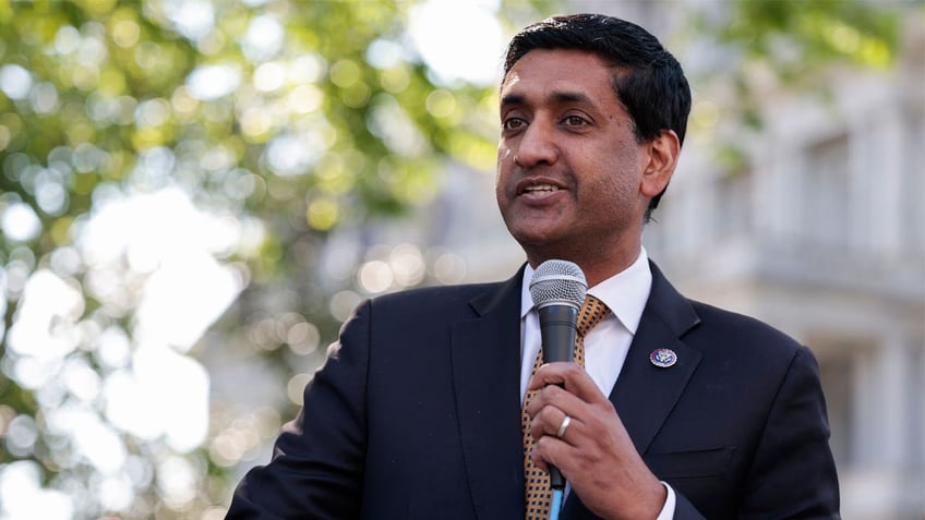 Ro Khanna at rally