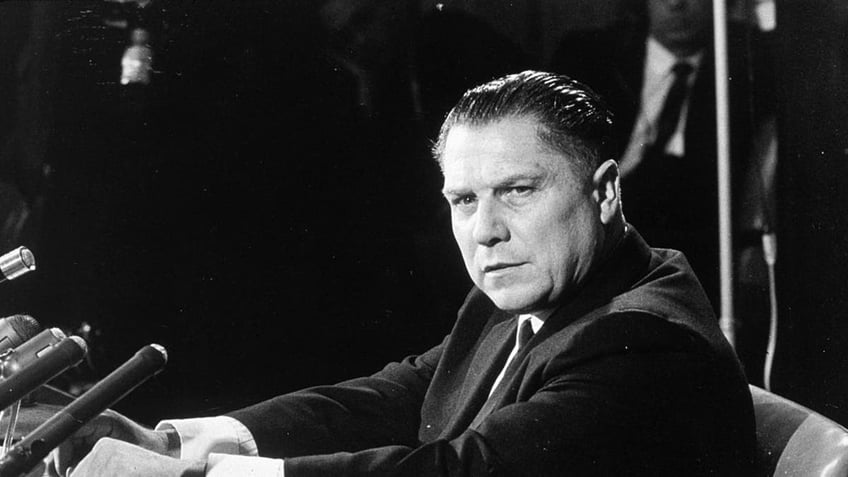 American labour leader Jimmy Hoffa