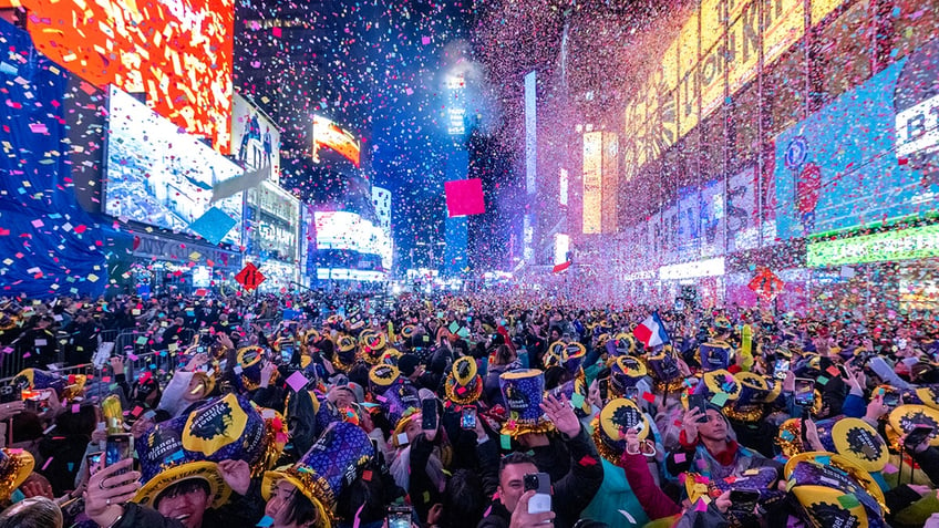 Times Square New Year's Eve in New York City