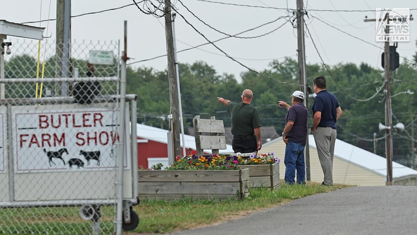 Members of the US House of Representatives tour the Butler Farm Show in Butler, Pennsylvania