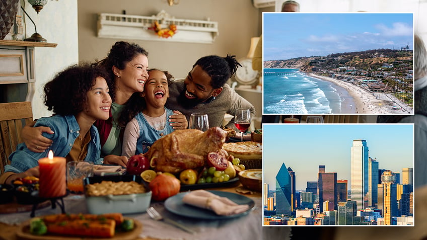 Thanksgiving dinner and travel destination