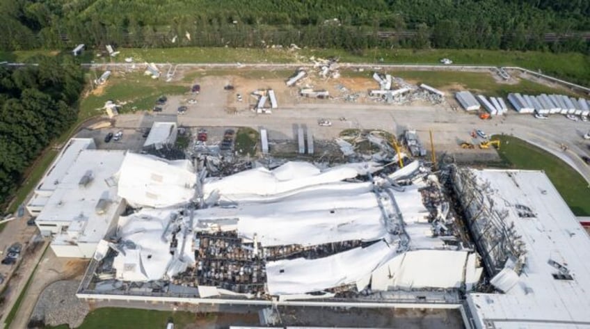 tornado damage to pfizer plant will probably create long term shortages of some drugs hospitals need
