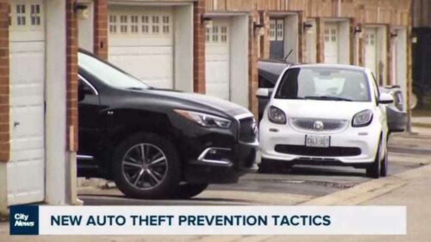 toronto police gives advice on auto theft just leave your keys out