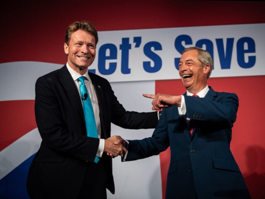 tory panic as farage founded reform uk party surges to double digits in polls