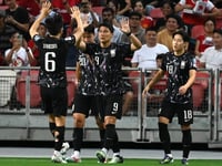 Tottenham’s Son scores twice as South Korea rout Singapore 7-0