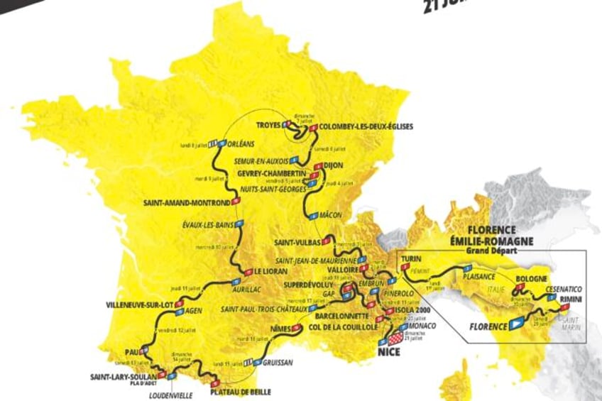 tour de france wont finish in paris for first time in more than a century because of the olympics