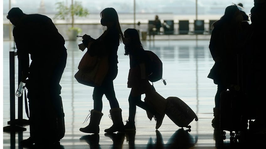 Airport travelers