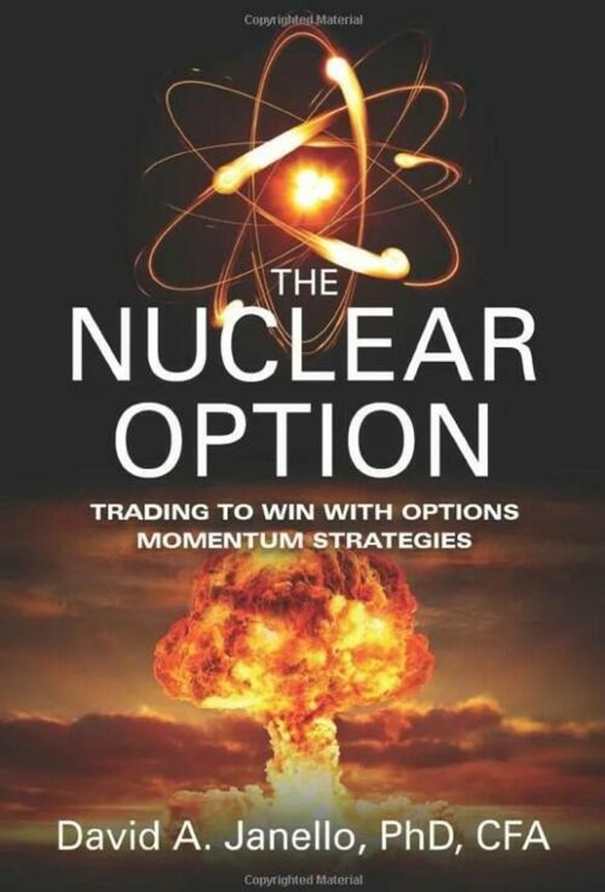 trading binary outcomes on an explosive stock