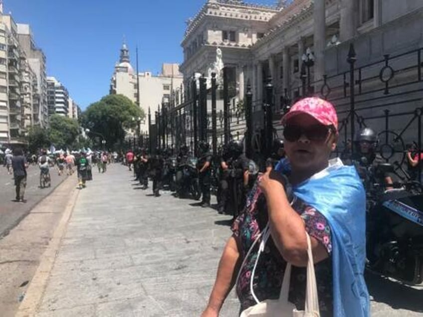traitor argentina paralyzed by strikes as thousands protest mileis shock therapy