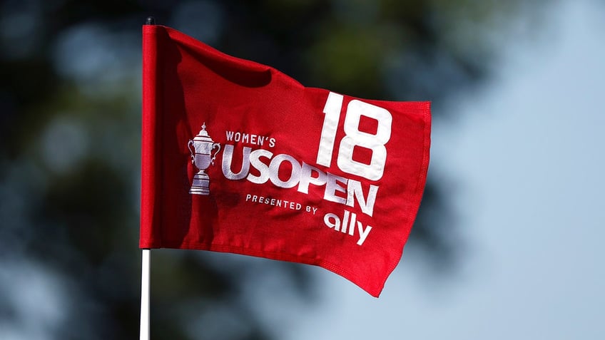 US Open women's flag