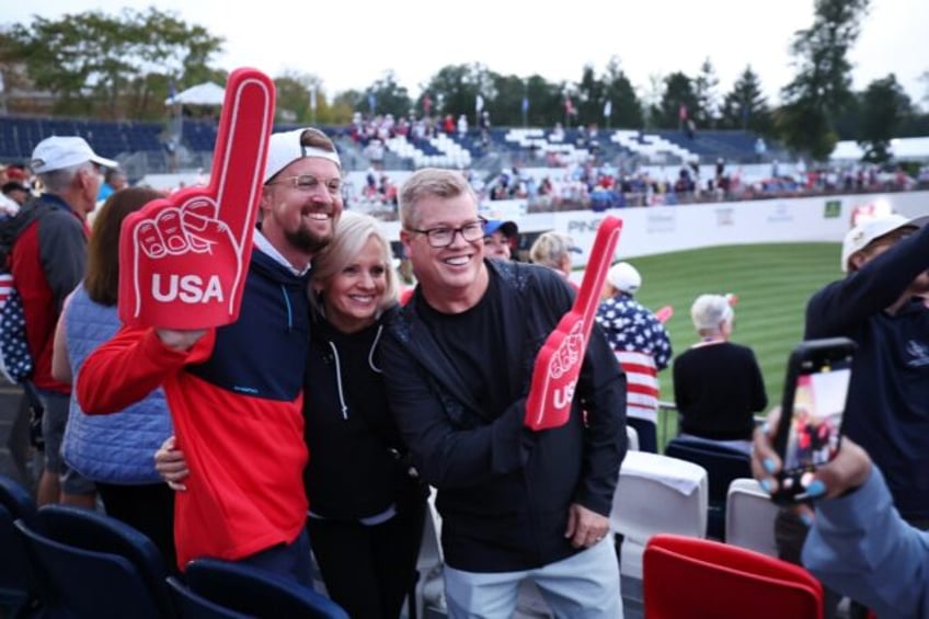 Fortunate USA fans reached the first tee for the Solheim Cup but many others were denied d