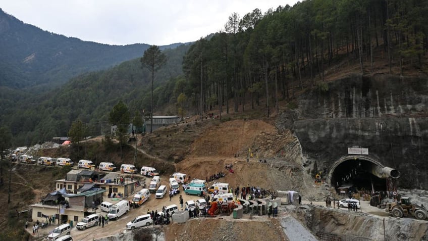 trapped indian tunnel workers on verge of dramatic rescue