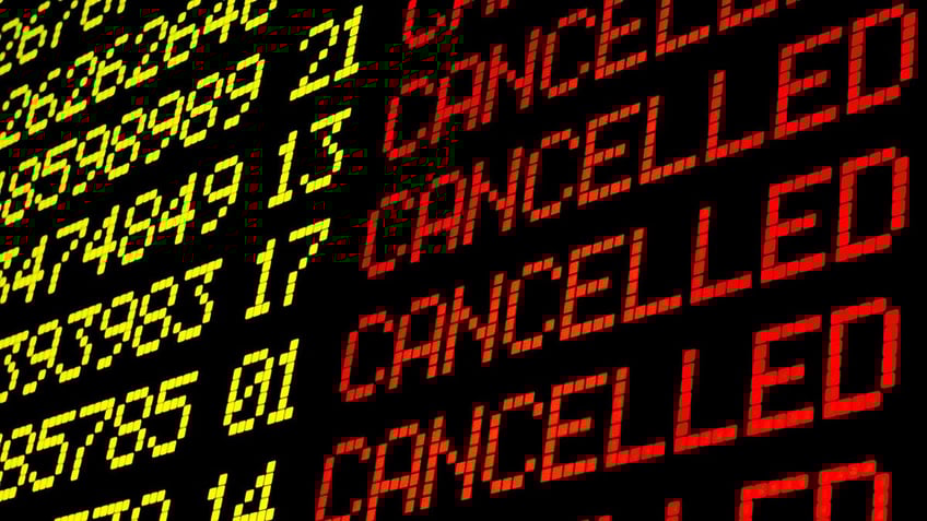 flights cancelled