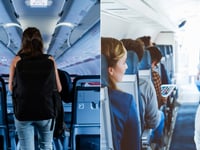 Traveler reveals how to outsmart seat squatters on flights