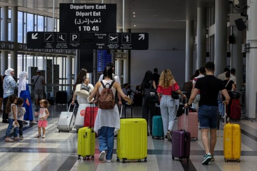 Passengers have rushed to make alternative travel plans after several airlines cancelled o