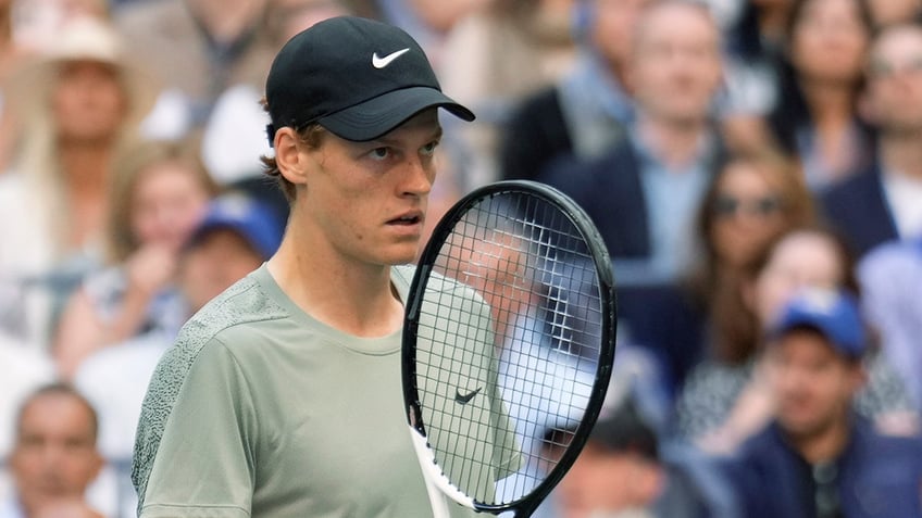 Jannik Sinner at the US Open final