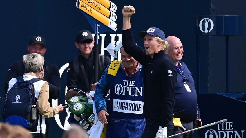 travis smyth aces dreaded 17th hole at british open a moment ill never forget