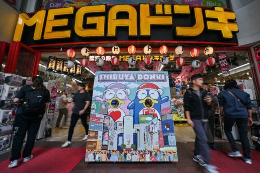 Business is booming at Japanese discount chain Don Quijote, which sells everything from co